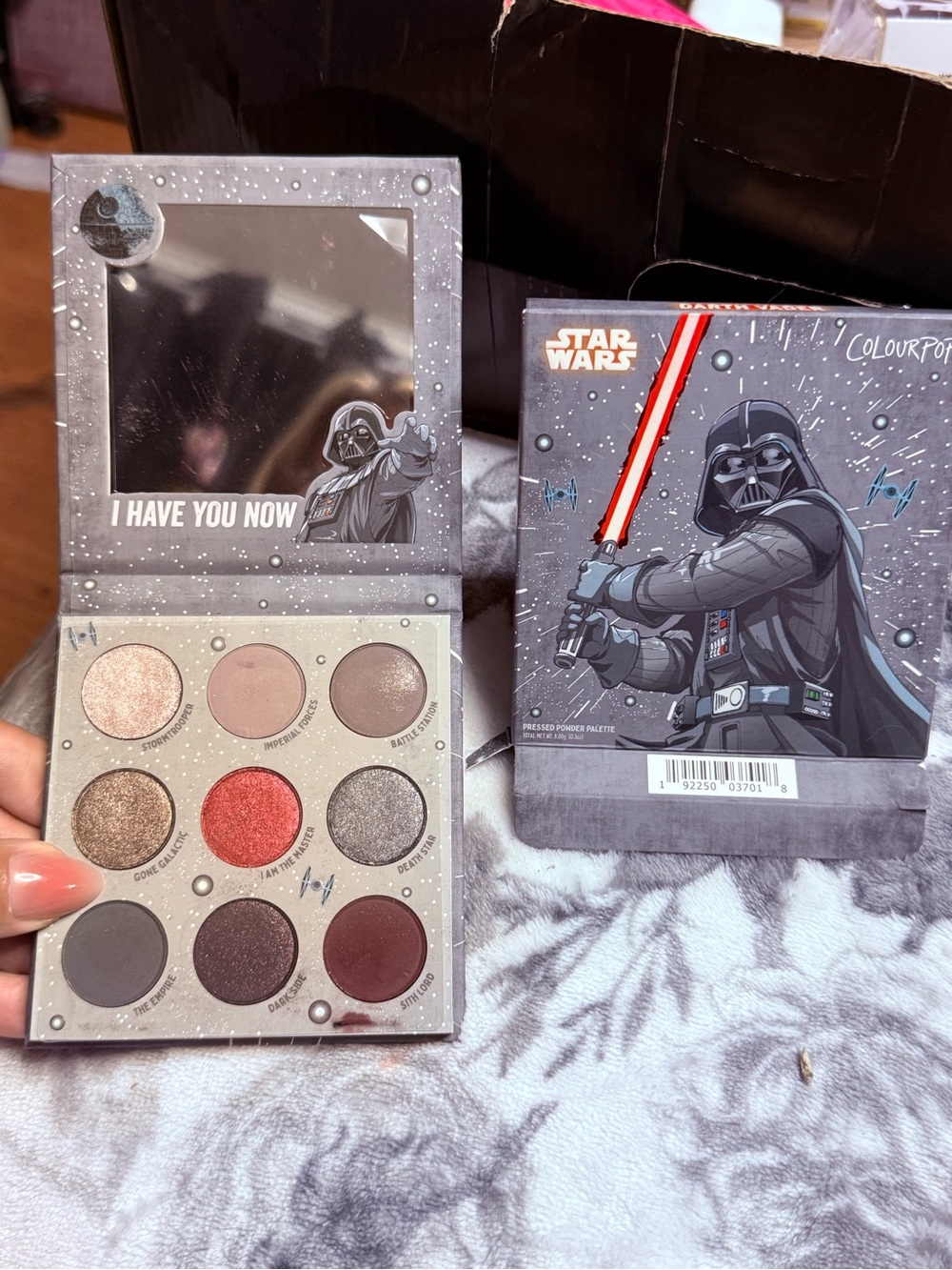 Colorpop x Star Wars Darth Vader palette